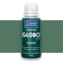 Corante Verde Globo 50ml Para Tintas Internas e Externas Corante Verde Globo 50ml Para Tintas Internas e Externas