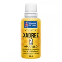 Corante Xadrez 50Ml Amarelo . / Kit C/ 12 Unidades