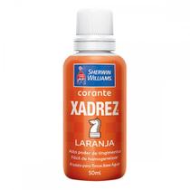 Corante Xadrez 50Ml Laranja . / Kit C/ 12 Unidades