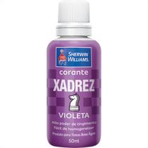 Corante Xadrez 50Ml Violeta - Kit C/12 Unidades