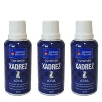 Corante Xadrez Azul 50ml - 4 Undd (200ml) Líquido
