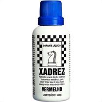 Corante Xadrez Azul 50Ml Para Tinta - Kit C/12