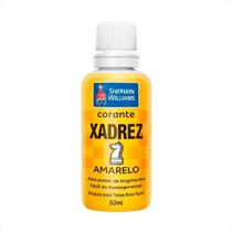 Corante xadrez globo 50ml amarelo