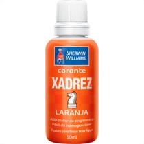 Corante Xadrez Laranja 50 Ml - Kit C/12 PC Corante Xadrez Laranja 50 Ml - Kit C/12 PC