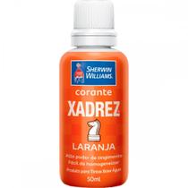 Corante Xadrez Laranja 50 Ml - Kit C/12 PC Corante Xadrez Laranja 50 Ml - Kit C/12 PC