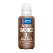 Corante Xadrez Marrom 50 Ml - Kit C/12 PC Corante Xadrez Marrom 50 Ml - Kit C/12 PC