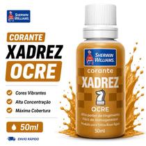 Corante Xadrez Ocre Pigmento Tinta Parede Sherwin Williams 50 ml Corante Xadrez Ocre Pigmento Tinta Parede Sherwin Williams 50 ml
