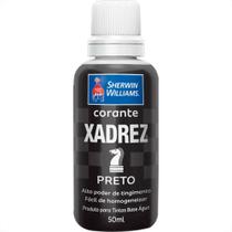 Corante Xadrez Preto 50 Ml - Kit C/12 PC Corante Xadrez Preto 50 Ml - Kit C/12 PC