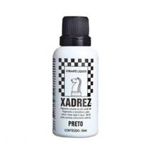 Corante Xadrez Preto 50Ml Para Tinta - Kit C/12