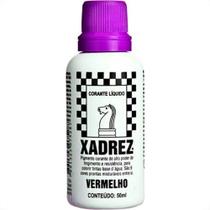 Corante Xadrez Violeta 50Ml Para Tinta - Kit C/12