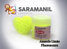 Corantes para biscuit pó 7g - cores fluorescentes - Saramanil
