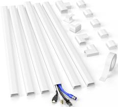Cord Hider Delamu CC02 para fios na parede, kit de gerenciamento de cabos Cord Hider Delamu CC02 para fios na parede, kit de gerenciamento de cabos