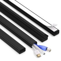 Cord Hider ZhiYo de grande capacidade para TV na parede 2-4 cabos