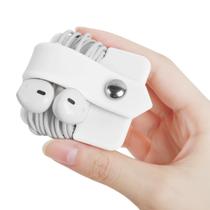 Cord Organizer ElfrHino Earphone Wrap Winder White Cord Organizer ElfrHino Earphone Wrap Winder White