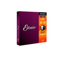 Corda .010 Extra Light Phosphor Bronze Violão Aço Elixir