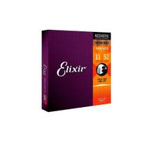 Corda .011 Custom Light Phosphor Bronze Para Violão Aço Nanoweb Elixir Corda .011 Custom Light Phosphor Bronze Para Violão Aço Nanoweb Elixir