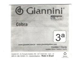 corda 3ª viola avulsa cobra 008 par corda 3ª viola avulsa cobra 008 par