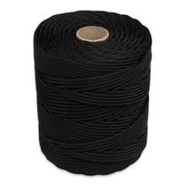 CORDA 3mm TRANÇADA PET PRETA ITACORDA COM 595m CORDA 3mm TRANÇADA PET PRETA ITACORDA COM 595m