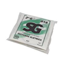 Corda Avulsa 3ª SOL 016 para Guitarra pct c/12 SG 5147
