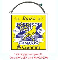Corda AVULSA Baixo 2a Ré 060 GIANNINI CANARIO