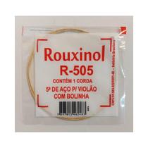 Corda Avulsa Lá Com Bolinha Para Violão 5ª Aço Rouxinol R505