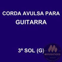 Corda Avulsa para Guitarra 3ª SOL (G) GNR