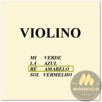 Corda Avulsa Para Violino 3ª RÉ (D) MAURO CALIXTO