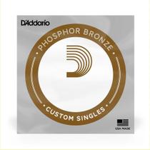 Corda Avulsa Violão Aço .021 D'Addario Phosphor Bronze PB021 Corda Avulsa Violão Aço .021 D'Addario Phosphor Bronze PB021