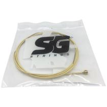 Corda avulsa violao aço MI mizona (6a)encapada Bronze SG un