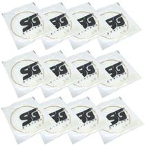 Corda avulsa violao aço SOL encapada Bronze SG pacote com 12 Corda avulsa violao aço SOL encapada Bronze SG pacote com 12