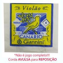 Corda AVULSA violao Classico Nylon 6a MI GIANNINI Canario Corda AVULSA violao Classico Nylon 6a MI GIANNINI Canario