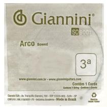 Corda Avulsa Violino 3 Ré - Giannini