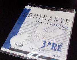Corda Avulsa Violino Dominante 3a Re