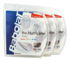 Corda Babolat Pro Hurricane Tour 17 Preta - Pack C/ 3 Sets