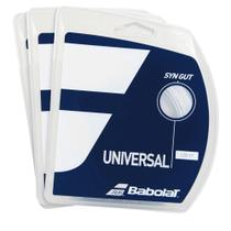 Corda Babolat Synthetic Gut Universal 17L 1.25mm Branca - Set Individual - Pack com 03 Unidades