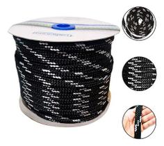 Corda Chata 22mm Resistente Móveis Artesanato Rédea Cabresto Carga Acampamento Premium Corda Chata 22mm Resistente Móveis Artesanato Rédea Cabresto Carga Acampamento Premium