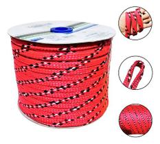 Corda Chata 22mm Resistente Móveis Artesanato Rédea Cabresto Carga Acampamento Premium