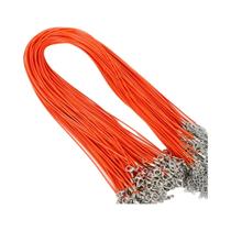 Corda Colorida Ajustável De material sintético 1.5 2mm Cordão Trançado Para Colar Pulseira DIY