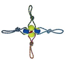 Corda Com Nó De Brinquedo Para Cães Raças Médias Resistente