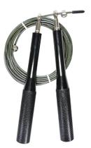 Corda Cross Speed Rope AL-14 2 Rolamentos Metal Preta
