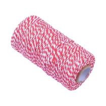 Corda De Algodão Vermelha E Branca 100M Para Decoração De Natal DIY E Embalagem De Presentes Com Corda De Algodão Vermelha E Branca 100M Para Decoração De Natal DIY E Embalagem De Presentes Com