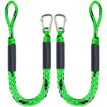 Corda de amarração Bungee Dock Line de 4 pés/1,2 m para barcos PWC, pacote com 2 Corda de amarração Bungee Dock Line de 4 pés/1,2 m para barcos PWC, pacote com 2