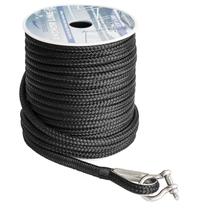 Corda de ancoragem Young Marine Made Nylon 3/8" 30m preta Corda de ancoragem Young Marine Made Nylon 3/8" 30m preta