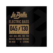 Corda de baixo elétrica La Bella RX-N5D Long Scale Nickel Corda de baixo elétrica La Bella RX-N5D Long Scale Nickel