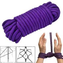 Corda de Bondage Roxa de Algodão - 10 Metros Corda de Bondage Roxa de Algodão - 10 Metros