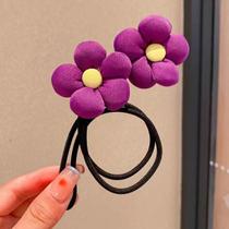 Corda de Cabelo com Flores - Acessório de Moda para Mulheres e Meninas