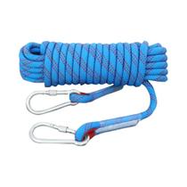 Corda De Escalada Externa De 10mm 15M/25M/35M Tomshoo Segurança Escape Resgate Contra Incêndio