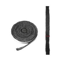 Corda De Fibra De Vidro Autoadesiva Preta Para Vedação De Portas De Fogão E Lareira, Largura De Corda De Fibra De Vidro Autoadesiva Preta Para Vedação De Portas De Fogão E Lareira, Largura De