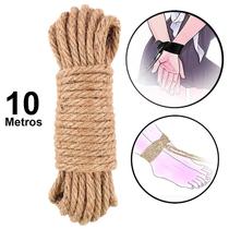 Corda de fibra natural para bondage e shibari - 10 metros Corda de fibra natural para bondage e shibari - 10 metros
