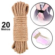 Corda de Fibra Natural para Bondage e Shibari - 20 Metros Corda de Fibra Natural para Bondage e Shibari - 20 Metros